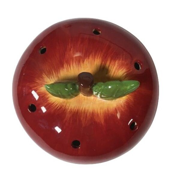 Scentsy Big Apple Full Size Teacher Plug In Wax Candle Warmer Red Retired 2010 - Picture 6 of 16